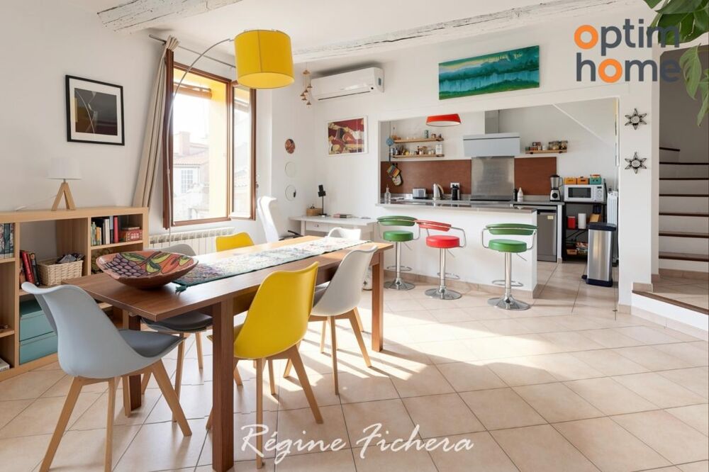 Duplex de charme T3/T4 de 105 m² au coeur du Vieil Aix avec vue dégagée