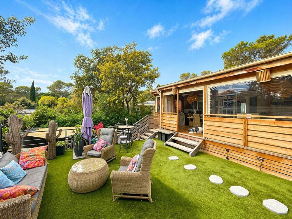 Vente Terrain Terrain de loisirs 195 m² avec Mobil Home récent Frejus