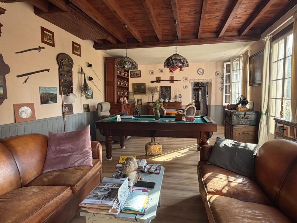 Vente Propriété/Château PLAISANCE (32) centre, élegante MAISON DE MAITRE XVIIIs, sans travaux, 190m2 sur 800m2 de jardin clos et paysagé, belle dépendan Plaisance