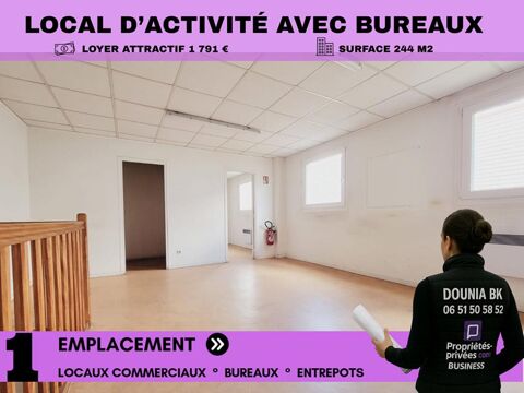 SAINT MAXIMIN - Local d'activité avec bureaux 1792 60740 Saint maximin