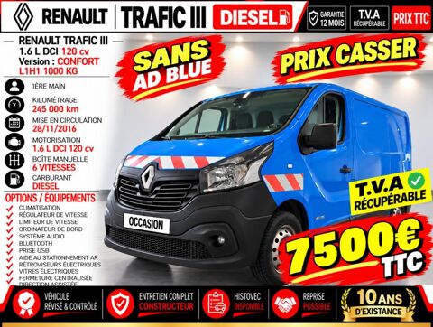 Annonce voiture Renault Trafic 7500 €