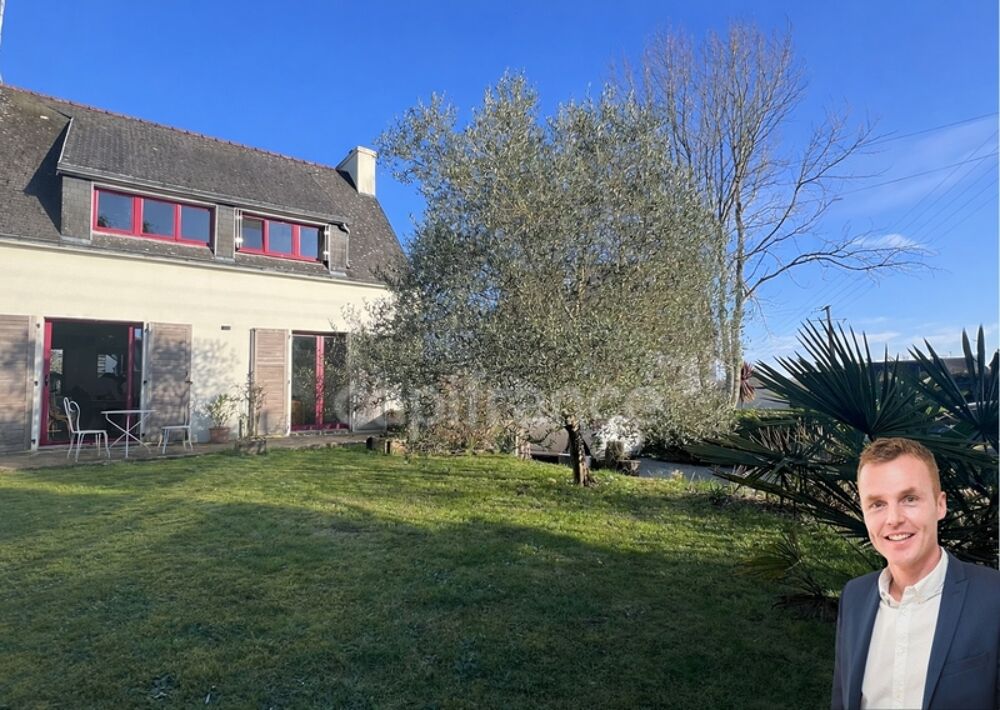 EDERN (29)  Maison T5 à vendre  88 m² habitables / 108 m² utiles  Terrain de 529 m²