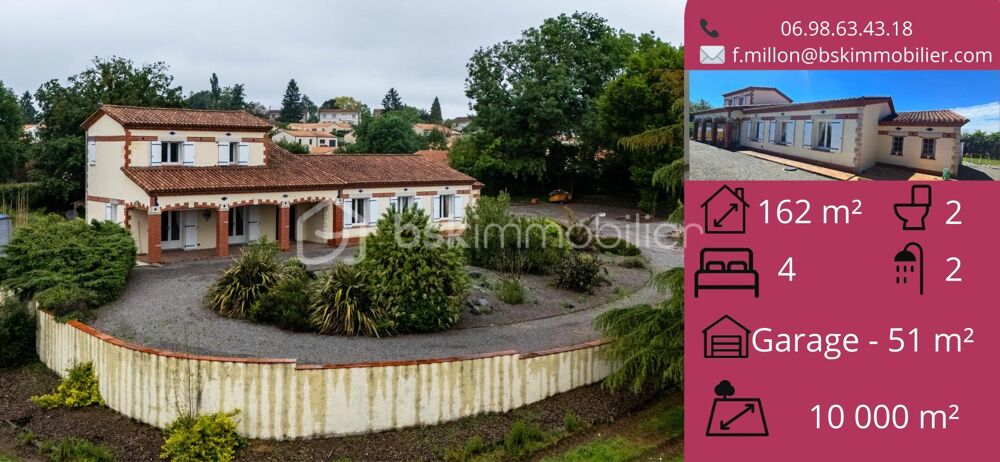? MAISON DE CARACTÈRE + TERRAIN CONSTRUCTIBLE  OPPORTUNITÉ RARE !