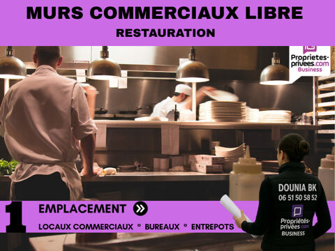 SAINT MAXIMIN - MURS COMMERCIAUX LIBRES, RESTAURANT 430 M&sup2; 1300000 60740 Saint maximin