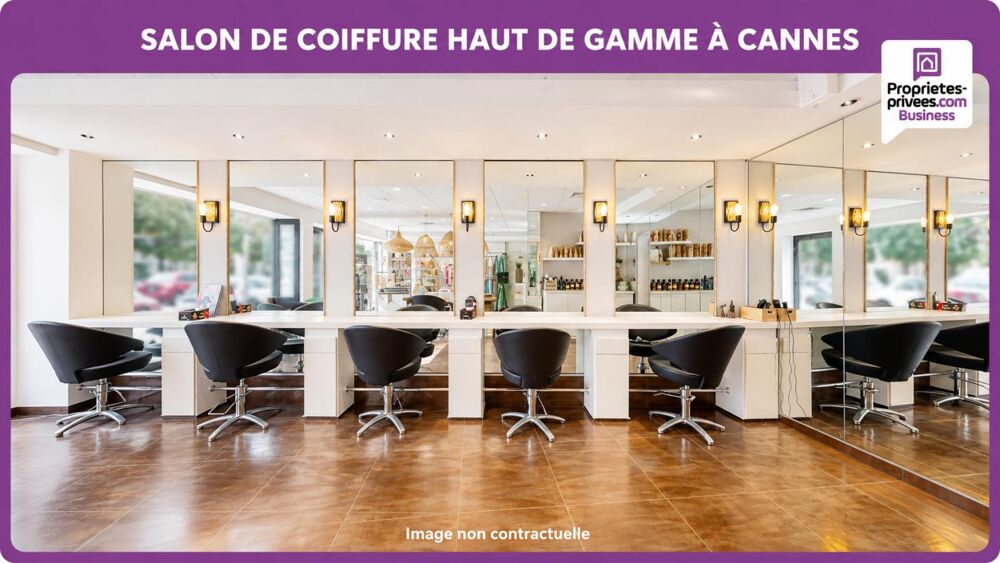   CANNES CROISETTE - SALON DE COIFFURE & ESTHÉTIQUE - 78 m² 