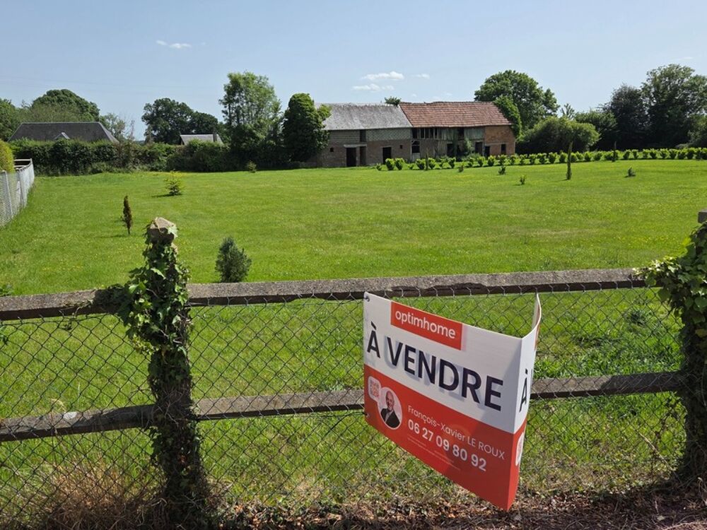 Vente Terrain Terrain de 1750 M2 constructible à Duranville avec un grand bâtiment à rénover Duranville