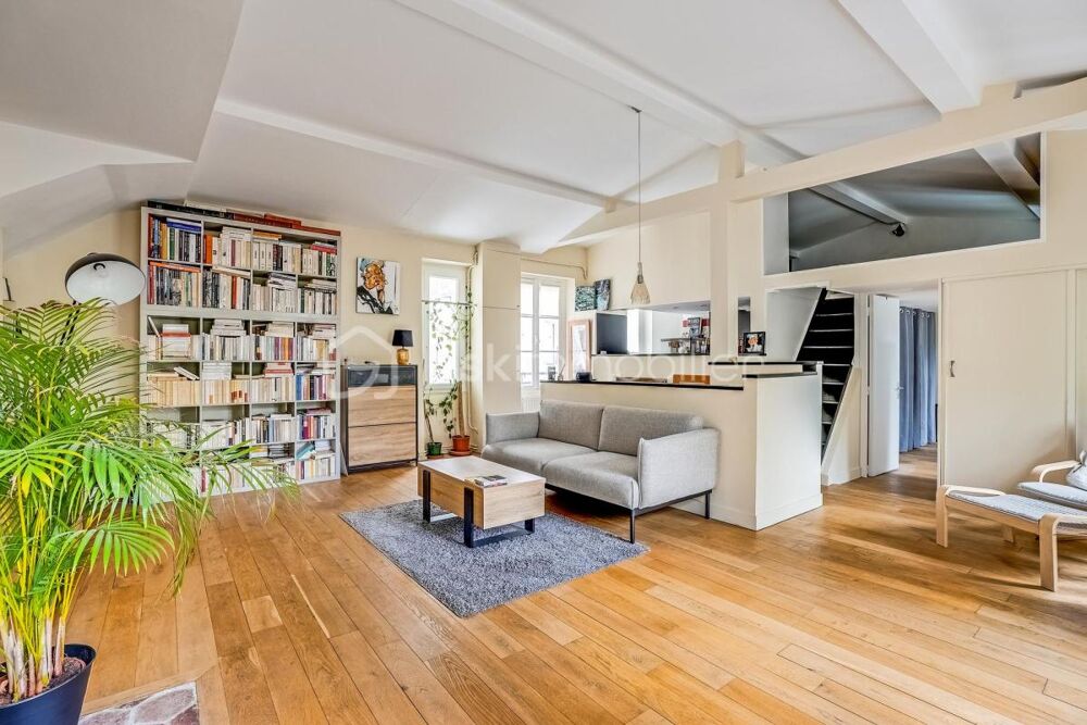 Vente Appartement Appartement dernier étage atypique et calme au cœur de Ménilmontant Paris 20