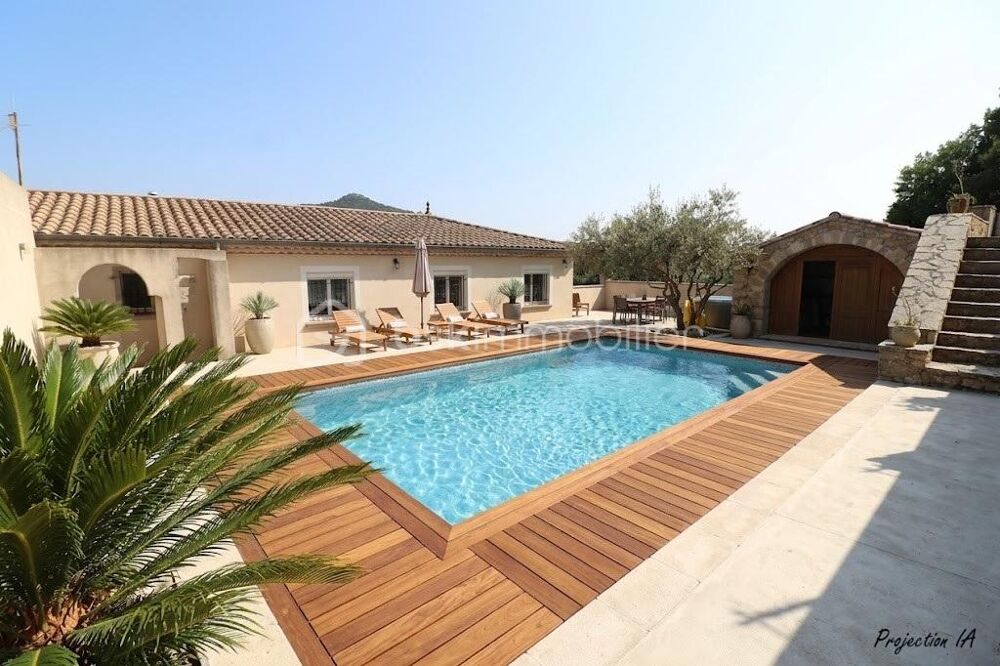 Vente Villa Propriété de caractère de 170 m² sur 4 300 m² de terrain Poujols