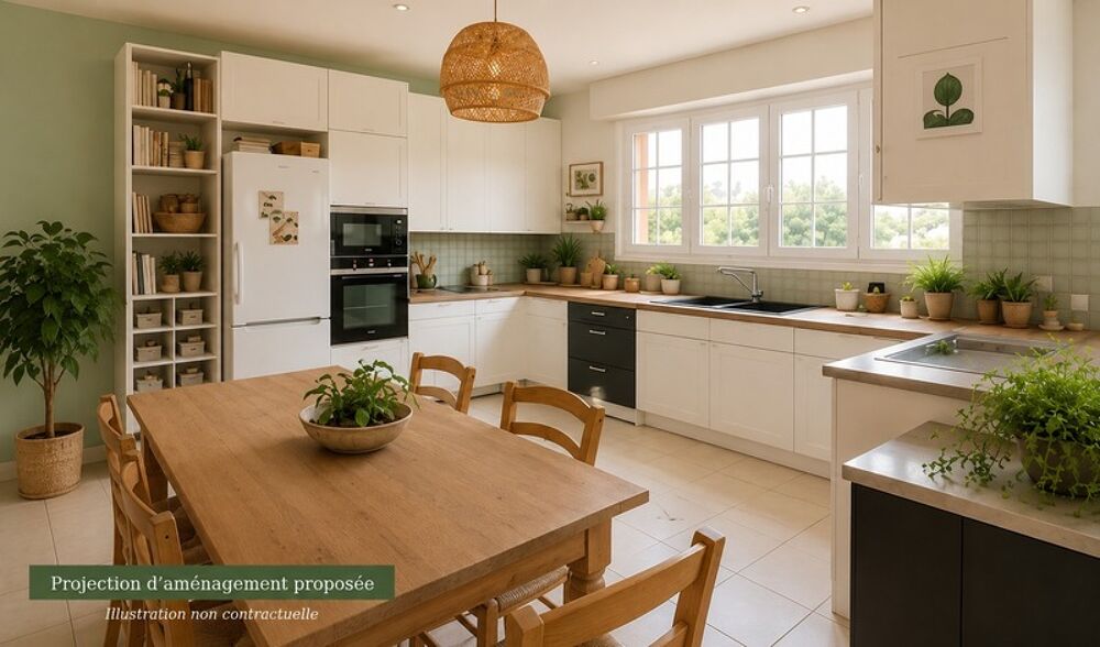 Toulouse Soupetard  Appartement familial T6 de 173 m² avec terrasse, piscine, jardin et garage