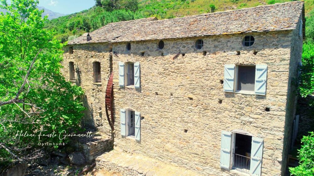 Ancien Moulin en Pierre avec dépendances sur près de 2,3 hectares  Santo-Pietro-di-Tenda