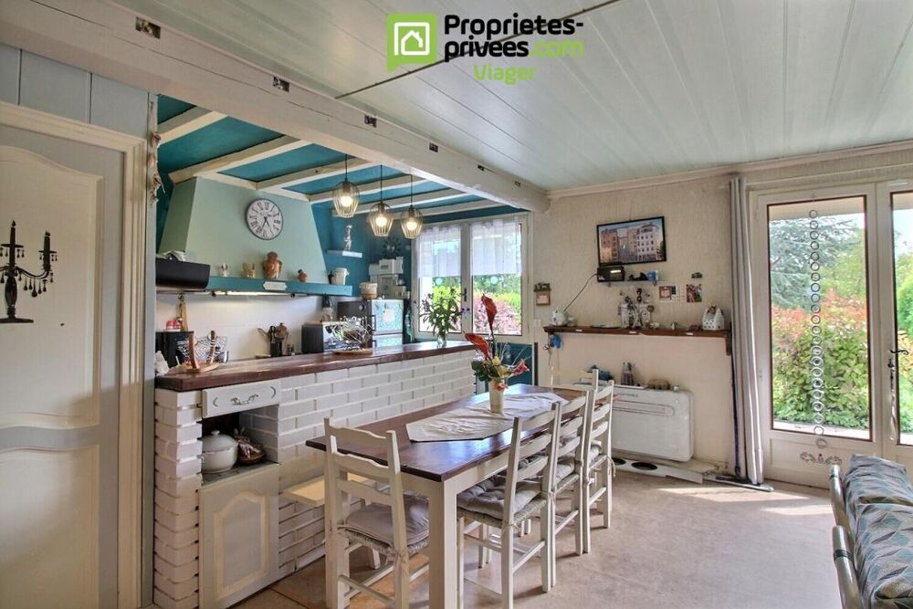 Vente Maison LA BÂTIE-MONTGASCON (38110)  VIAGER OCCUPÉ À DURÉE LIMITÉE ? MAISON AVEC PISCINE ET JARDIN ARBORÉ La batie montgascon