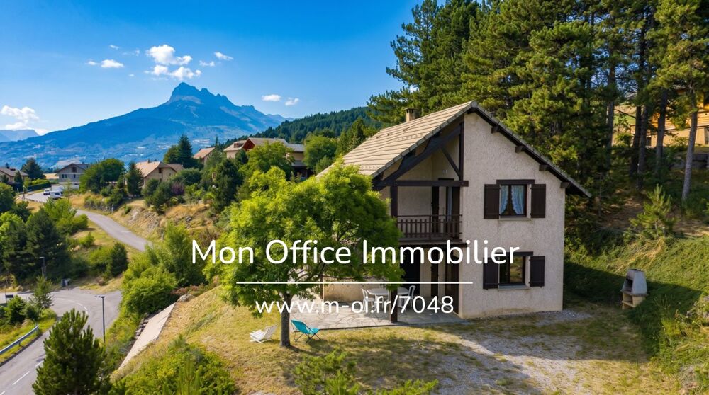 Vente Maison Référence : 7048-EBO. - Maison T5 vue lac de Serre Ponçon avec double garage Puy sanieres