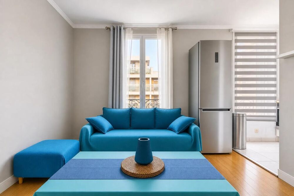 Appartement de type T3 de 45m2 à Bondy avec box et cave