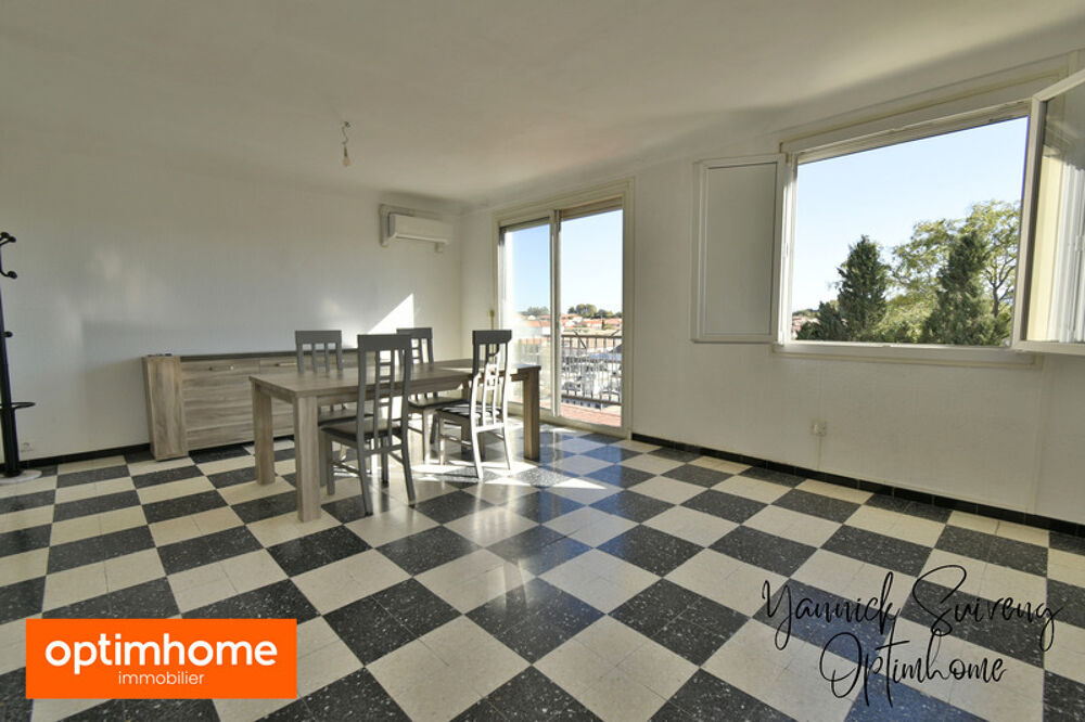 APPARTEMENT T4 DE 93 M² + TERRASSE - GARAGE - CAVE - PETIT TERRAIN