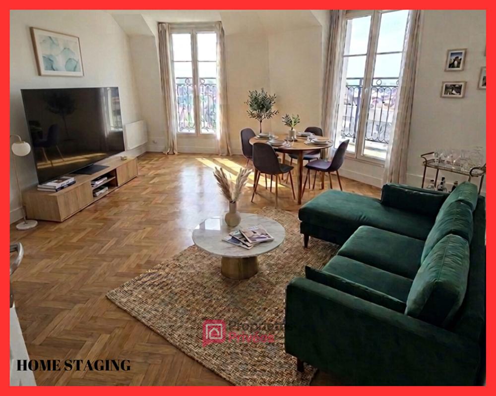 93320 LES PAVILLONS SOUS BOIS - Appartement 2 pièces 44,43 m² - 1 Chambre - Balcon - Parking