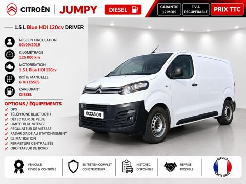 Citro&euml;n Jumpy 1&deg; Main / 1.5L B HDI 120cv Version Driver 3pl - 2020 taille 2020 occasion Abbecourt 60430