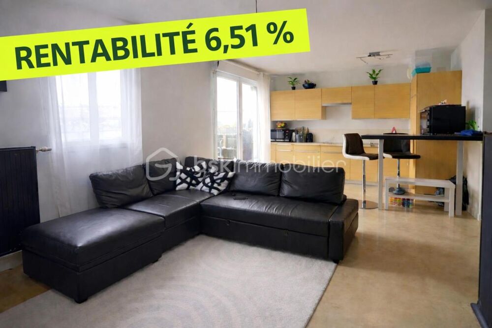 ? OPPORTUNITÉ INVESTISSEUR  RENTABILITE BRUTE 6,51 %  T2 meublé loué  BALCON  Métro ligne 11 à 12 min A PIEDS  QUARTIER HA