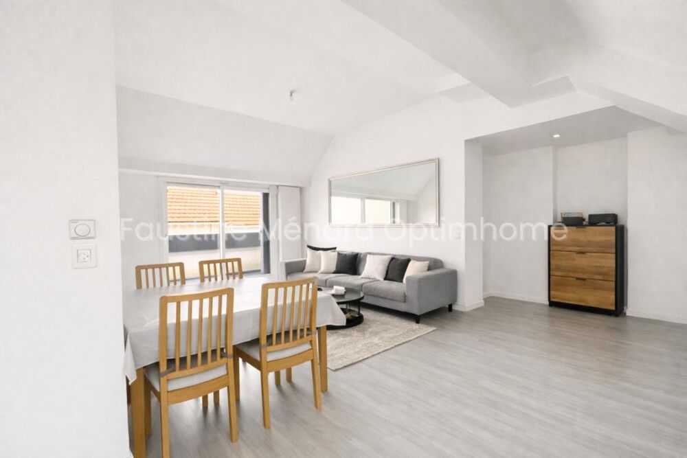 Vente Appartement T3 rénové, dernier étage avec extérieur, ascenseur, parking sécurisé et cave - 15mn de Paris Argenteuil