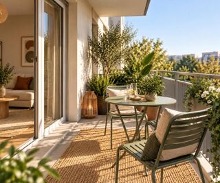 Vente Appartement T2 avec balcon : votre parenthèse bordelaise à ciel ouvert Bordeaux