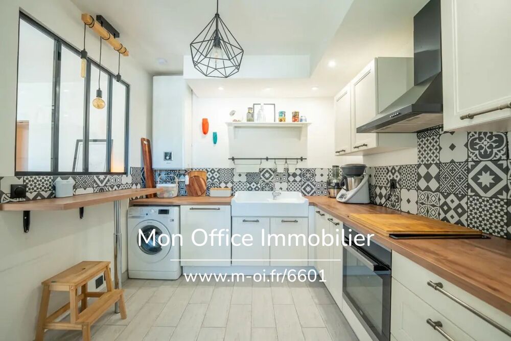 Vente Maison Référence : 6601-EBE. - T4 de 86m2 , garage , jardin privatif 350 m2 , terrasse , calme et arboré Ventabren