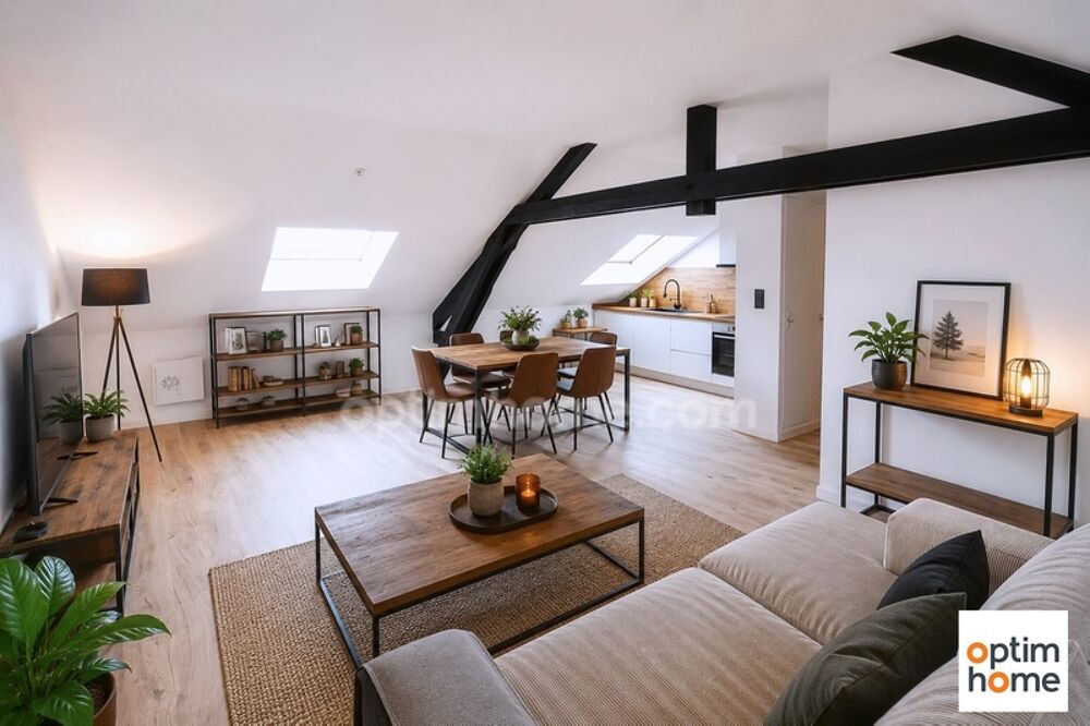 Vente Appartement APPARTEMENT AU DEUXIEME ET DERNIER ETAGE - 2 CHAMBRES - PLACE PARKING - CAVE - REFAIT A NEUF Lexy