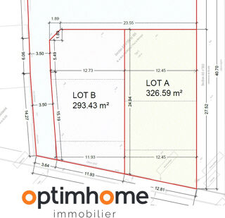  Terrain � vendre 293 m�