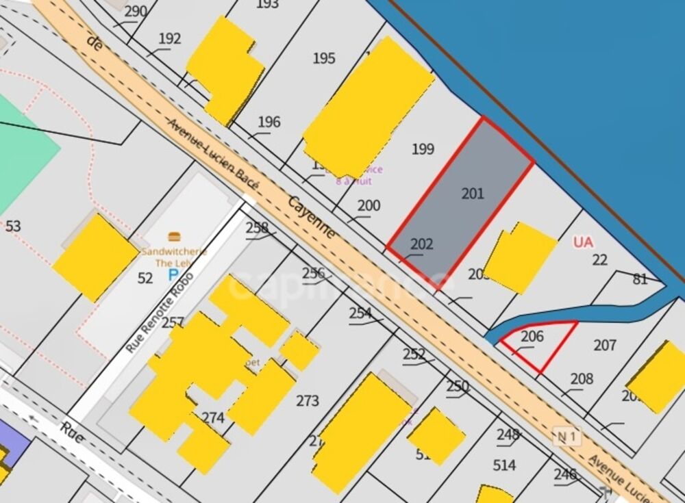 Vente Terrain Terrain constructible de 1 001 m² au bourg de Tonate – Macouria Macouria