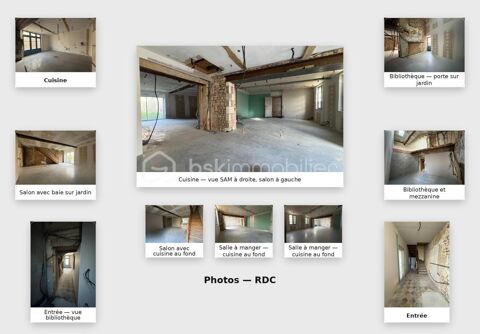   ? Maison de village en pierre � fort potentiel � Centre-bourg de Meursac Maison - 7 pi�ce(s) - 307 m�