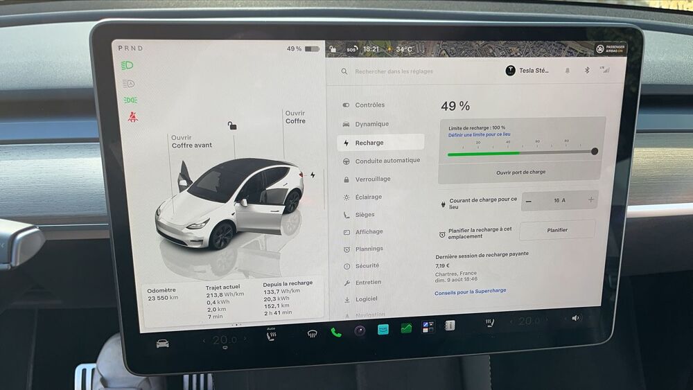 Model Y 300 cv Premium - Premi&egrave;re main Garantie constructeur 2023 occasion 72000 Le Mans