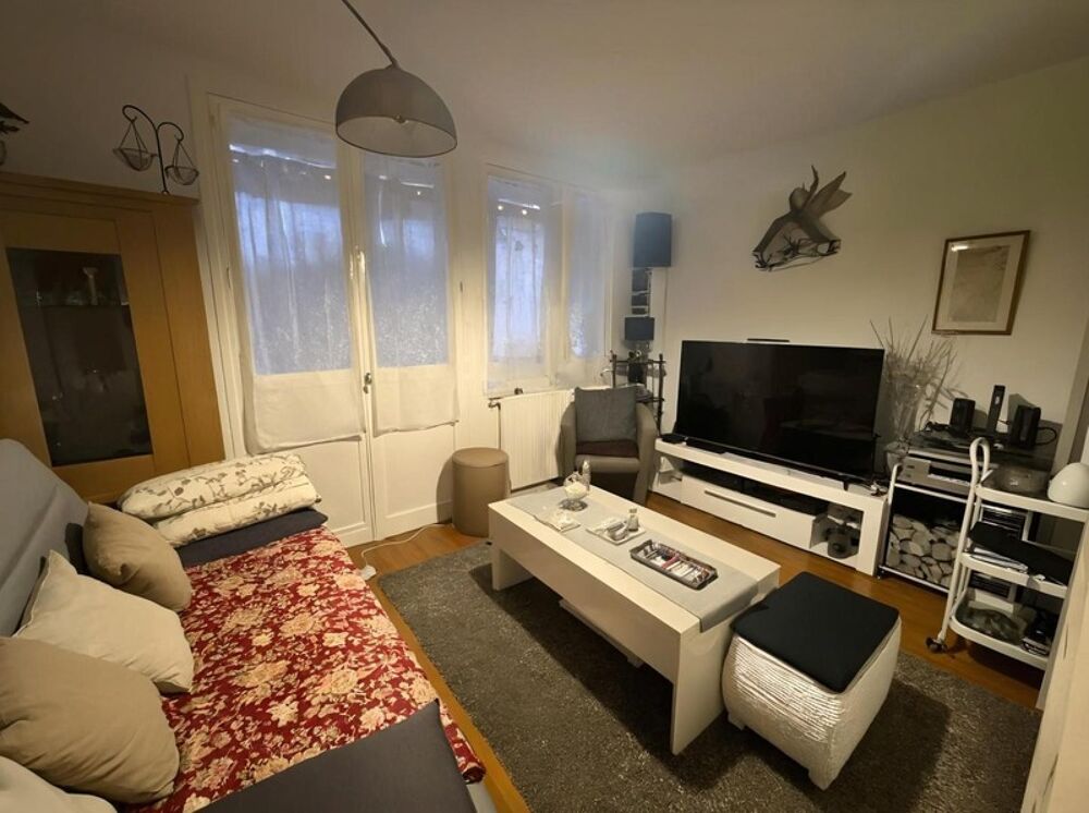 Appartement à vendre 58 m2 - 1er étage - 3 pièces ROANNE (42) - SECTEUR GARE - BALCON - CAVE - Loué