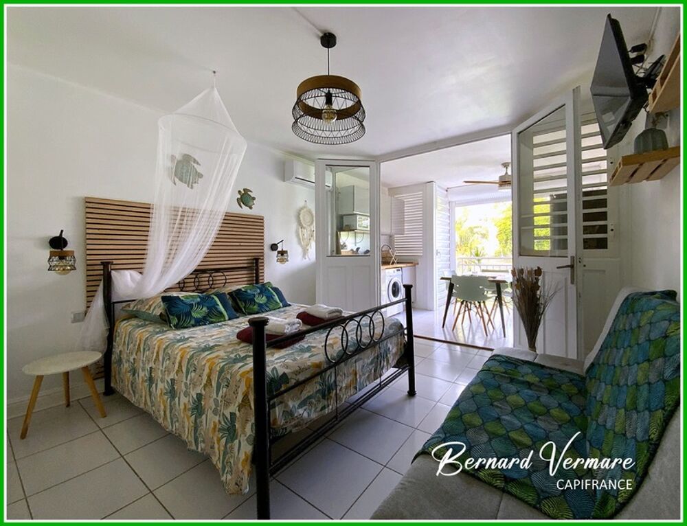 Vente Appartement Appartement-studio de 30 m² - Piscine et accès plage Saint francois