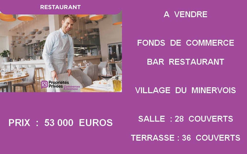   VILLAGE DU MINERVOIS - BAR RESTAURANT TERRASSE 