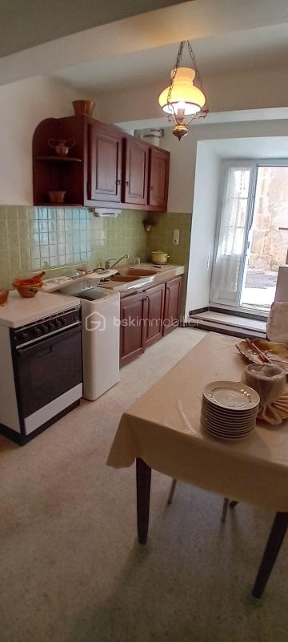 Maison de village 100 m² avec cour intérieure et balcon
