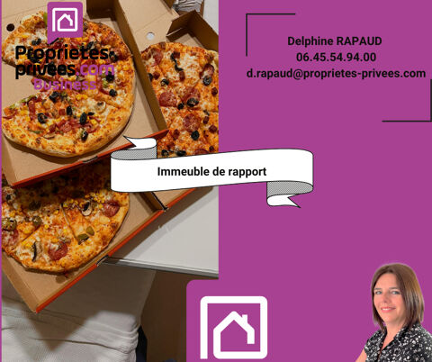   SABLONS SUR HUISNE - IMMEUBLE MIXTE, COMMERCE ET LOGEMENTS 
