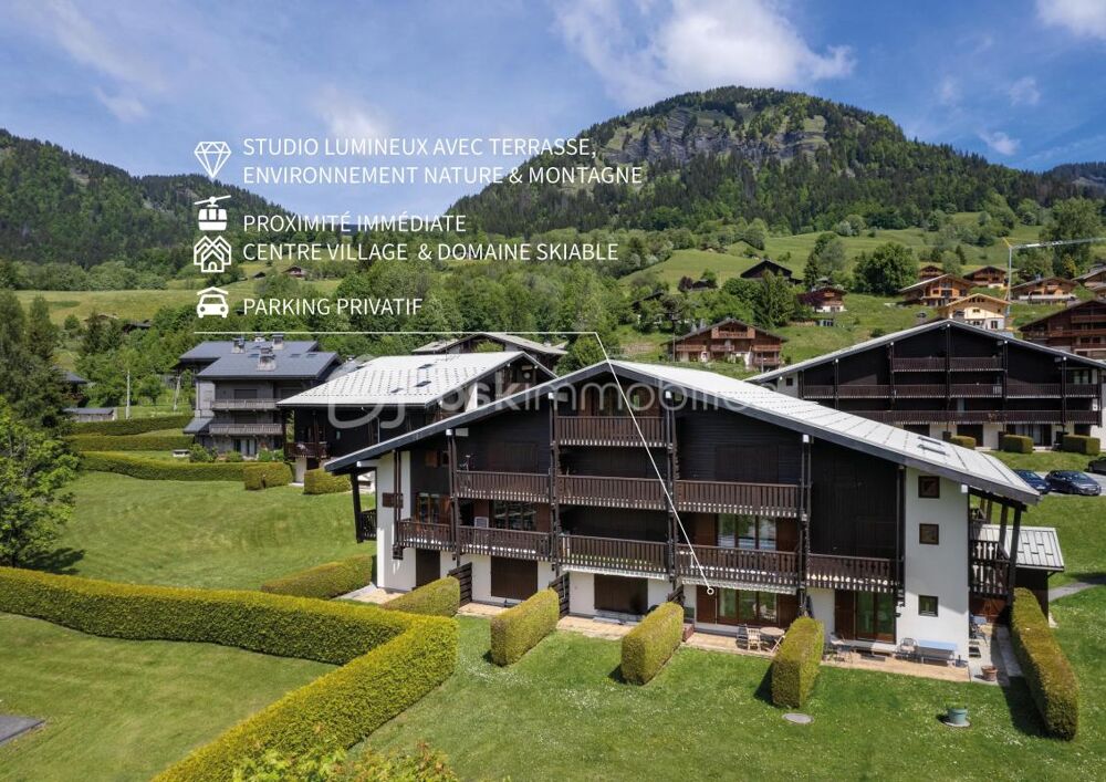74120 - PRAZ SUR ARLY  STUDIO ORIENTÉ SUD AVEC ALCÔVE NUIT INDÉPENDANTE - 4 COUCHAGES - PROCHE DOMAINE SKIABLE ET CENTRE VILLAG