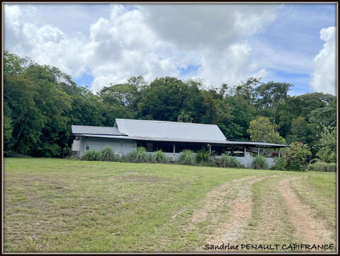 A VENDRE A MONTSINERY TONNEGRANDE (97356 Guyane Française) UNE MAGNIFIQUE PROPRIETE T5 SUR UN TERRAIN DE 24588 m² - AU PRIX DE 7 774000 Montsinry-Tonnegrande (97356)