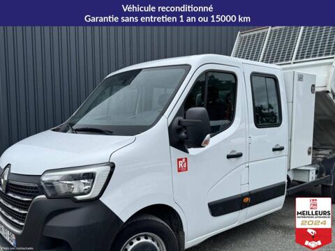 Renault Master 3T5 DOUBLE CABINE 6PL BENNE + COFFRE RJ 2.3 2023 occasion Lavau 10150