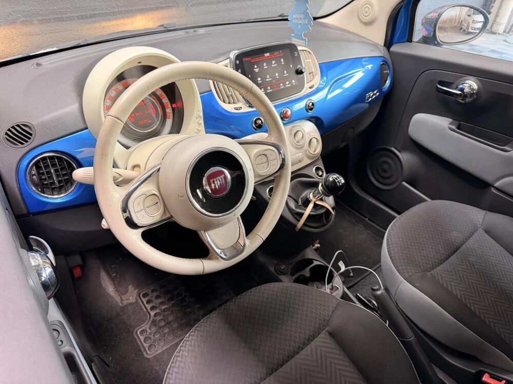 500 1.2 69ch EDITION MIRROR 1&egrave;re MAIN CARPLAY/ANDROID AUTO Fiat 2017 occasion 73000 Chambery