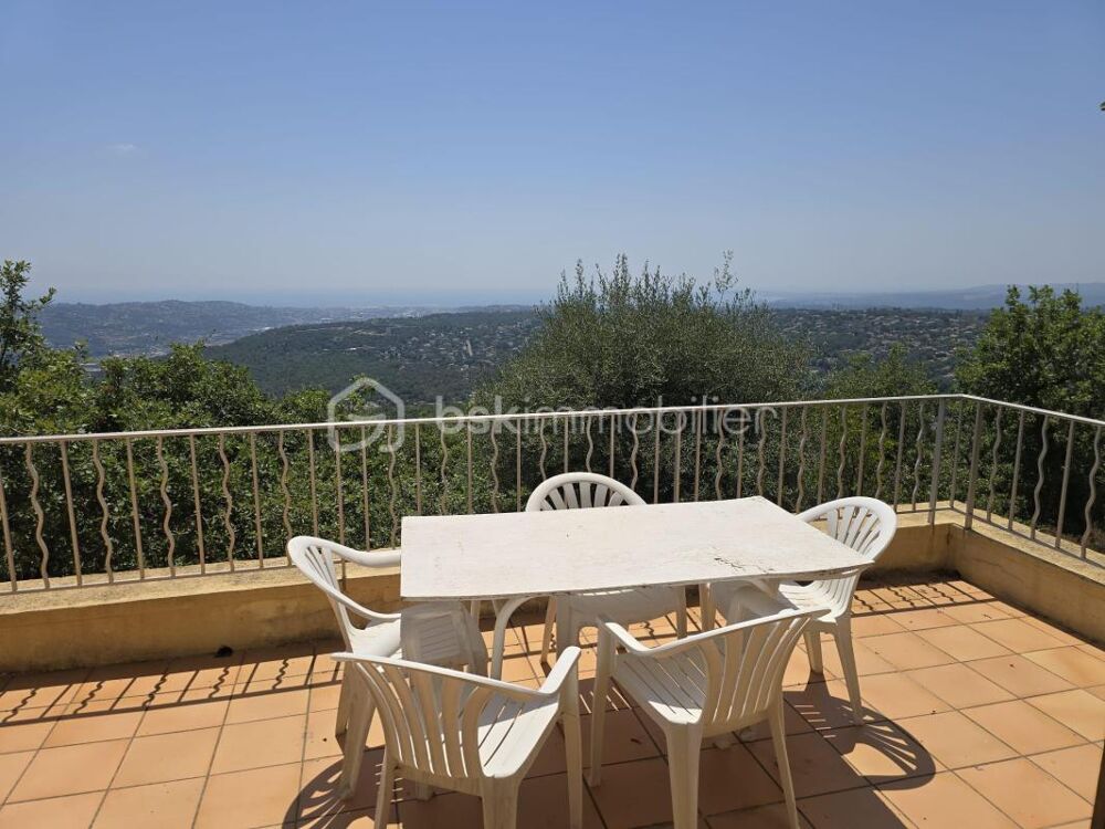 Vente Propriété/Château Saint-Jeannet –  propriété avec vue mer panoramique, appartement indépendant et fort potentiel de valorisation Saint jeannet