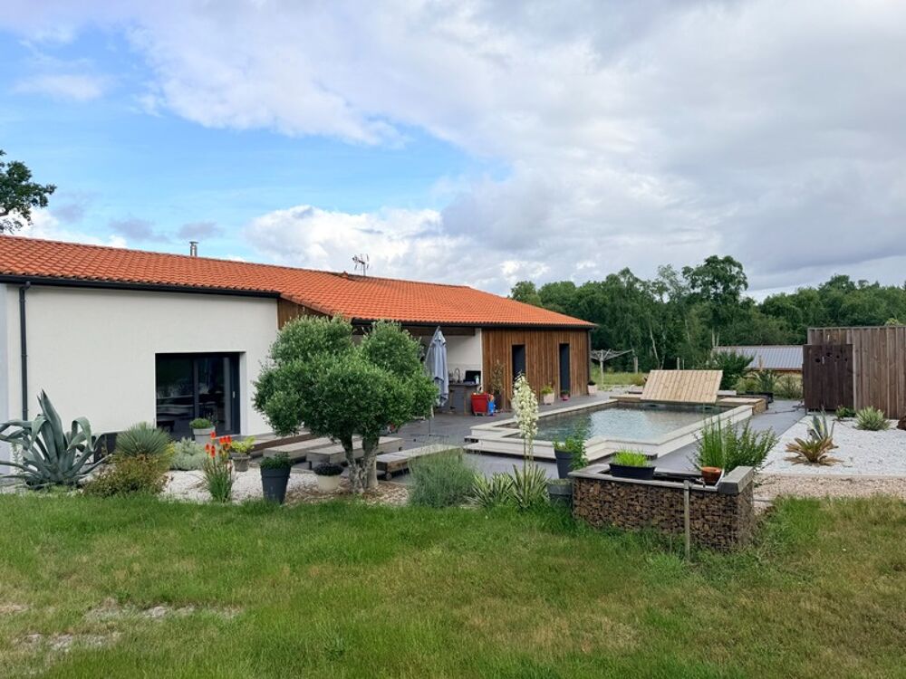 Vente Maison Maison contemporaine (DPE A) avec piscine et SPA à ESCOURCE à 15 minutes de l'Ocean et 10 minutes de MIMIZAN Escource