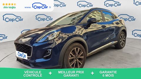 Ford Puma 1.0 Ecoboost Flexifuel 125 mHEV Titanium - Premi&egrave;re main Ent 2022 occasion Nice 06300