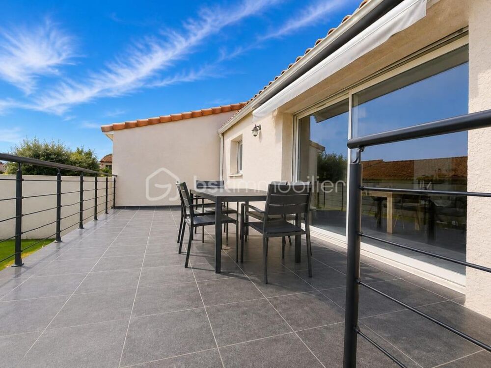 Vente Villa MAUREILHAN – VILLA RÉCENTE 3 CHAMBRES AVEC GARAGE, TERRASSE ET TERRAIN PISCINABLE Maureilhan