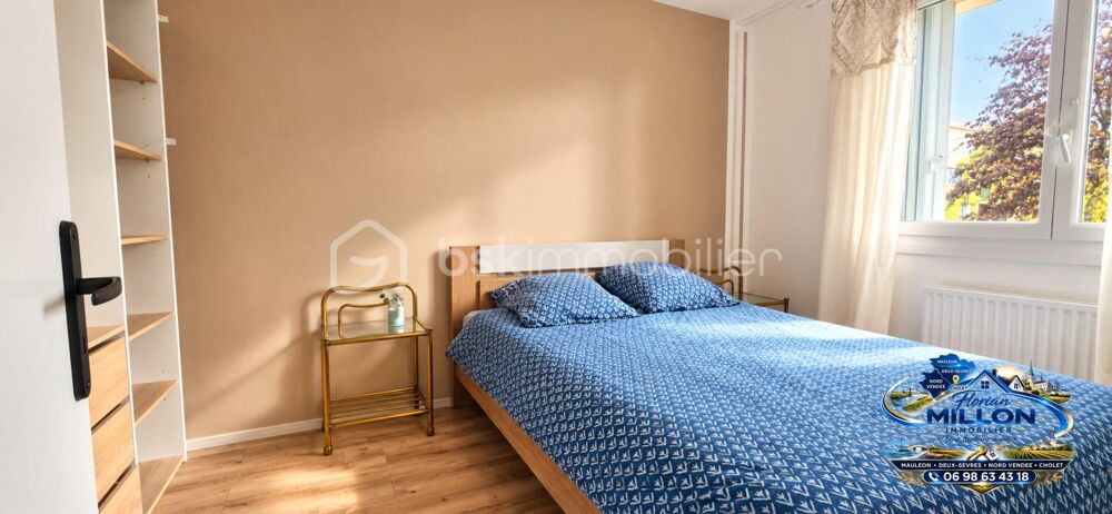 Vente Appartement ? T4 LUMINEUX – 3 CHAMBRES – BALCON – POTENTIEL LOCATIF 700 À 800 €/MOIS Cholet