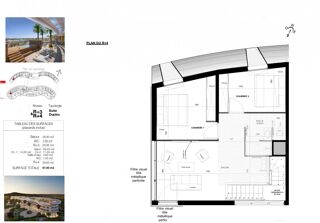  Appartement  vendre 3 pices 87 m