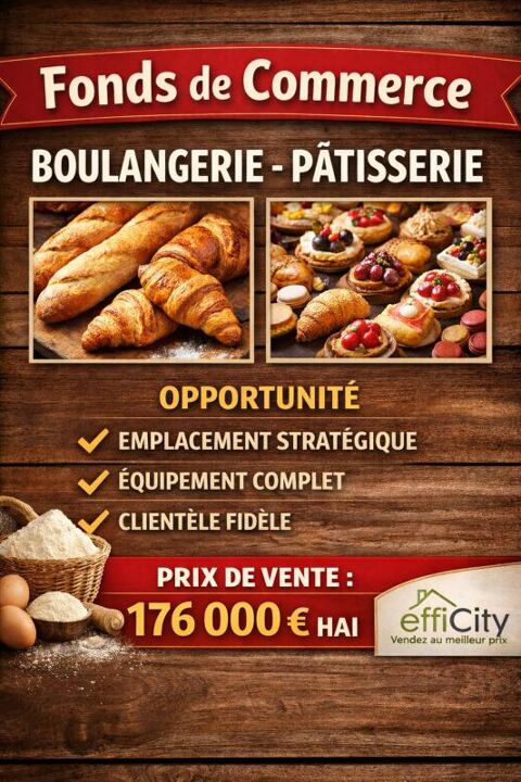 Boulangerie/P&acirc;tisserie 176000 56230 Questembert