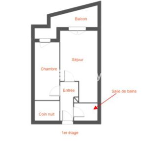  Appartement � vendre 2 pi�ces 35 m�