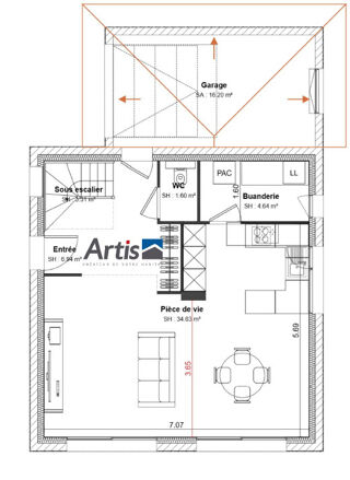  Maison � vendre 5 pi�ces 100 m�