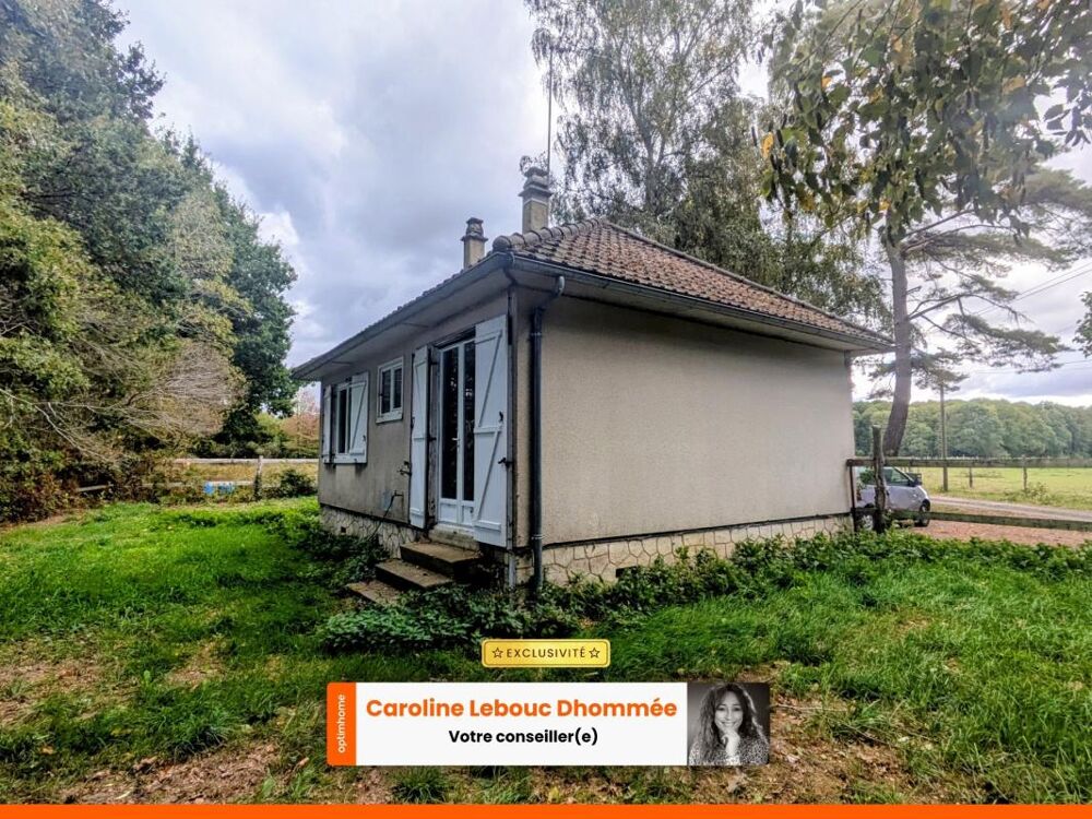 Vente Maison Maisonnette louée avec jardin de 800 m² en pleine campagne à Val-au-Perche Val au perche