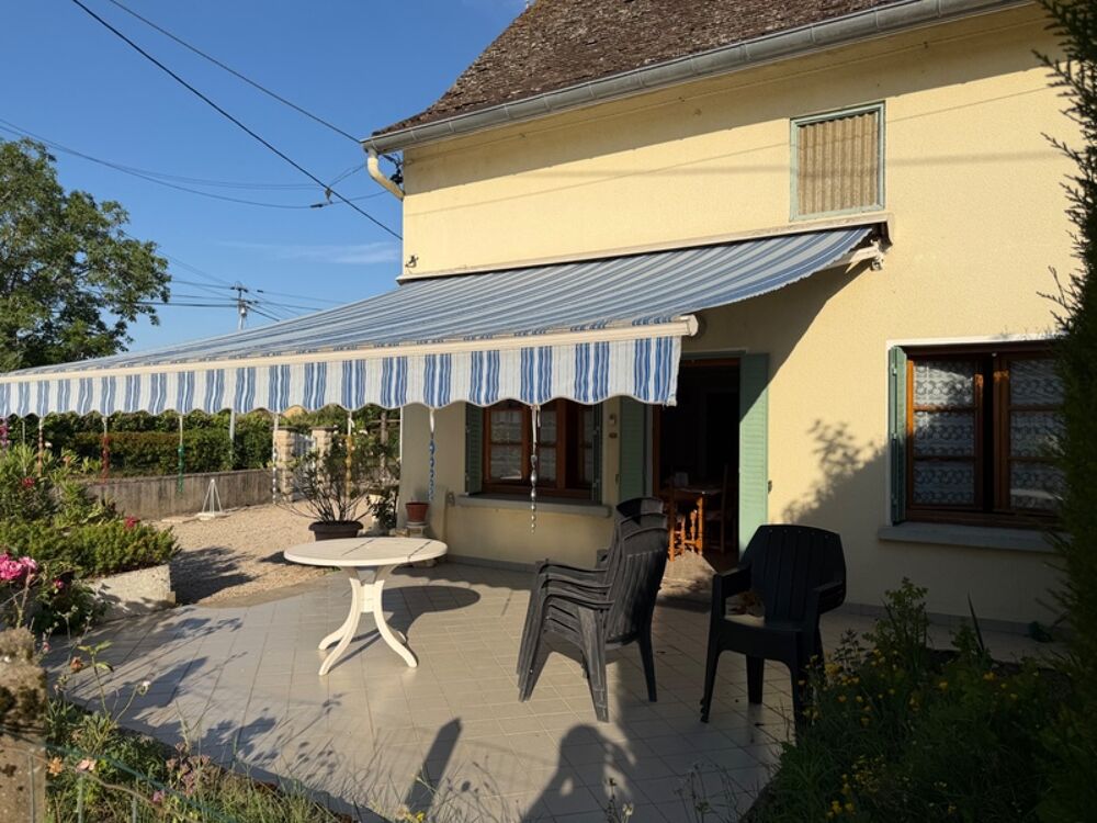 Maison à vendre proche Tournus - Cuisery - 4 pièces-plain-pied- L'ABERGEMENT DE CUISERY (71) à 119 000 €