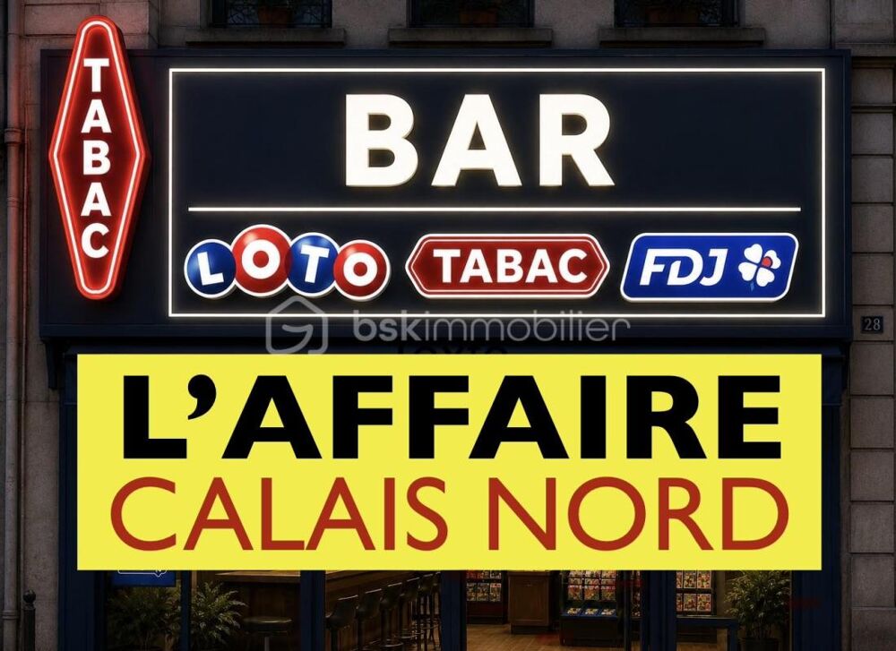  TABAC-BAR-TERRASSE...LA BONNE AFFAIRE DE CALAIS-NORD 